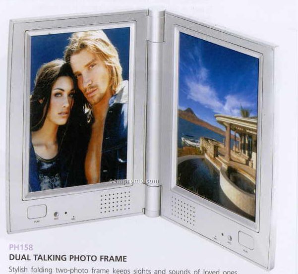 Dual Talking Photo Frame