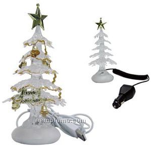 USB Fiber Optic Christmas Tree