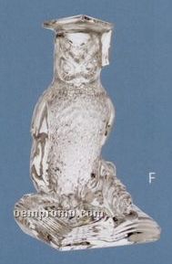 Waterford Wise Owl Crystal Statue