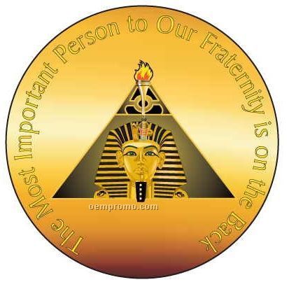 Alpha Phi Alpha Fraternity Pyramid Hand Mirror (2 1/2")