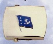 Brass Money Clip (Past Commodore Flag)