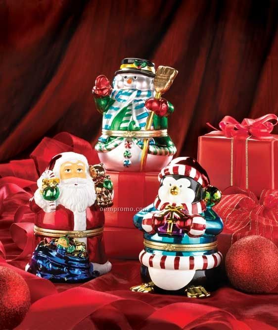 Christmas Music Box Figurines