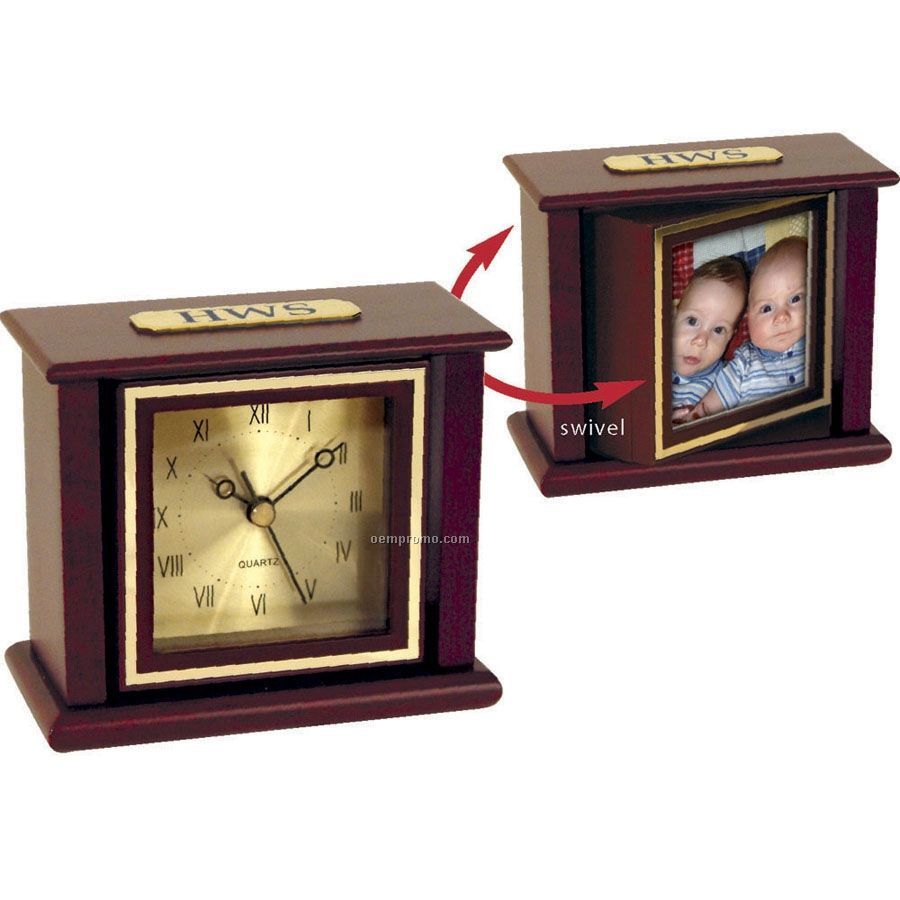 Classic Swivel Picture Clock