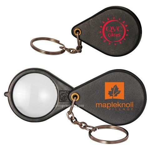 Mini Compact Magnifier W/ Key Chain