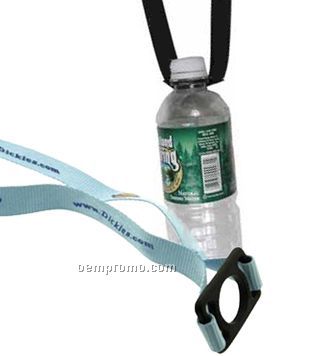 1" Lanyard With Bottle Holder Attachment