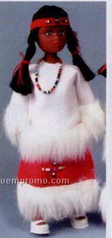 8 1/2" Indian Princess Doll