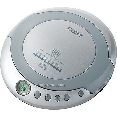 Coby Personal CD Player W 60 Second Anti-skip & Stereo Headphones