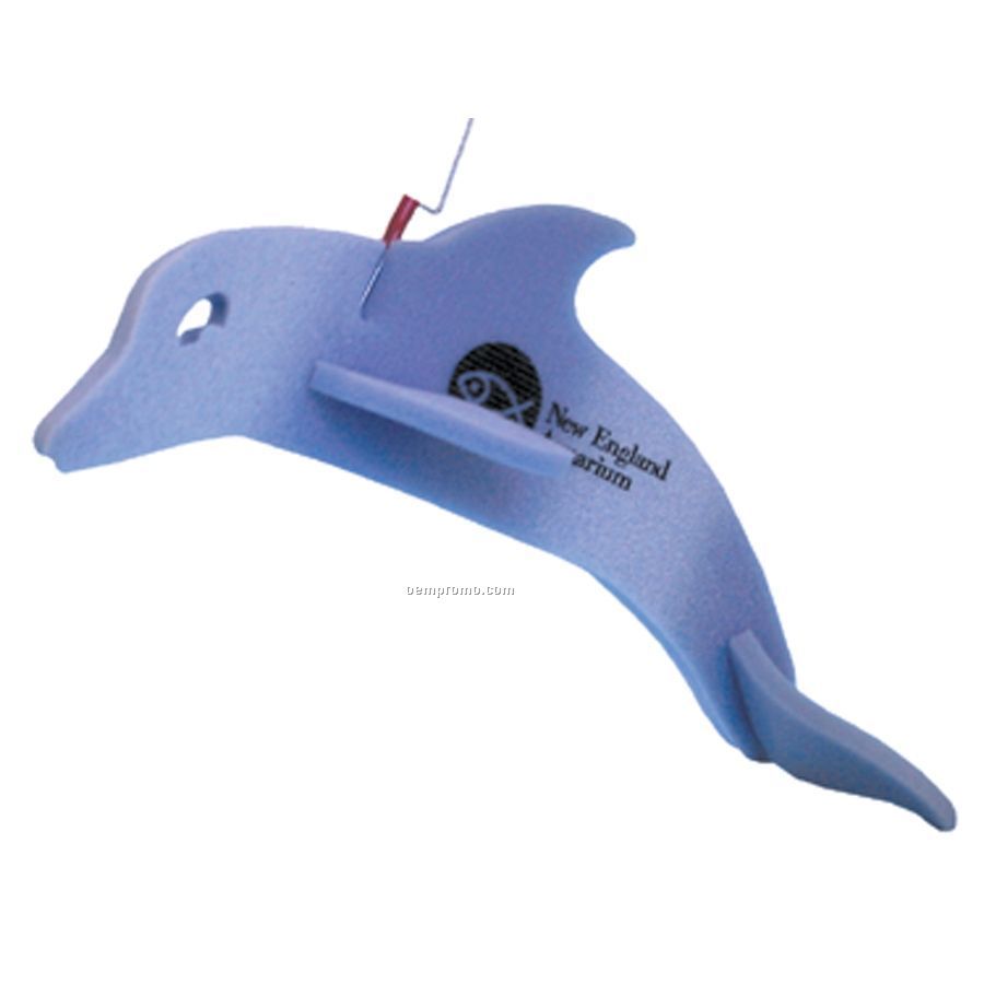 Dolphin On A Wire Leash