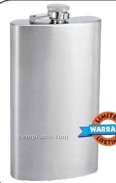 Maxam 8 Oz Narrow Stainless Steel Flask