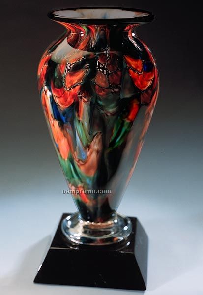 Autumn Splash Athena Vase (3.25"X6")