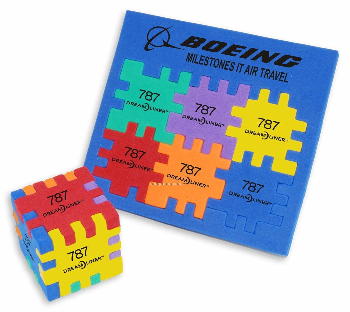 Krazy Cube Multi Color Puzzle