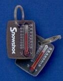 Zipper Snapper 1 Micro Thermometer Keyring