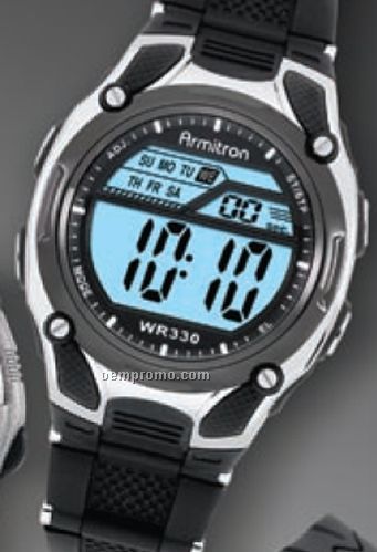 Armitron All Sport Alarm Calendar Blue Watch