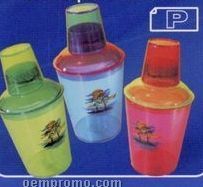 Plastic Tropical Drink Shaker