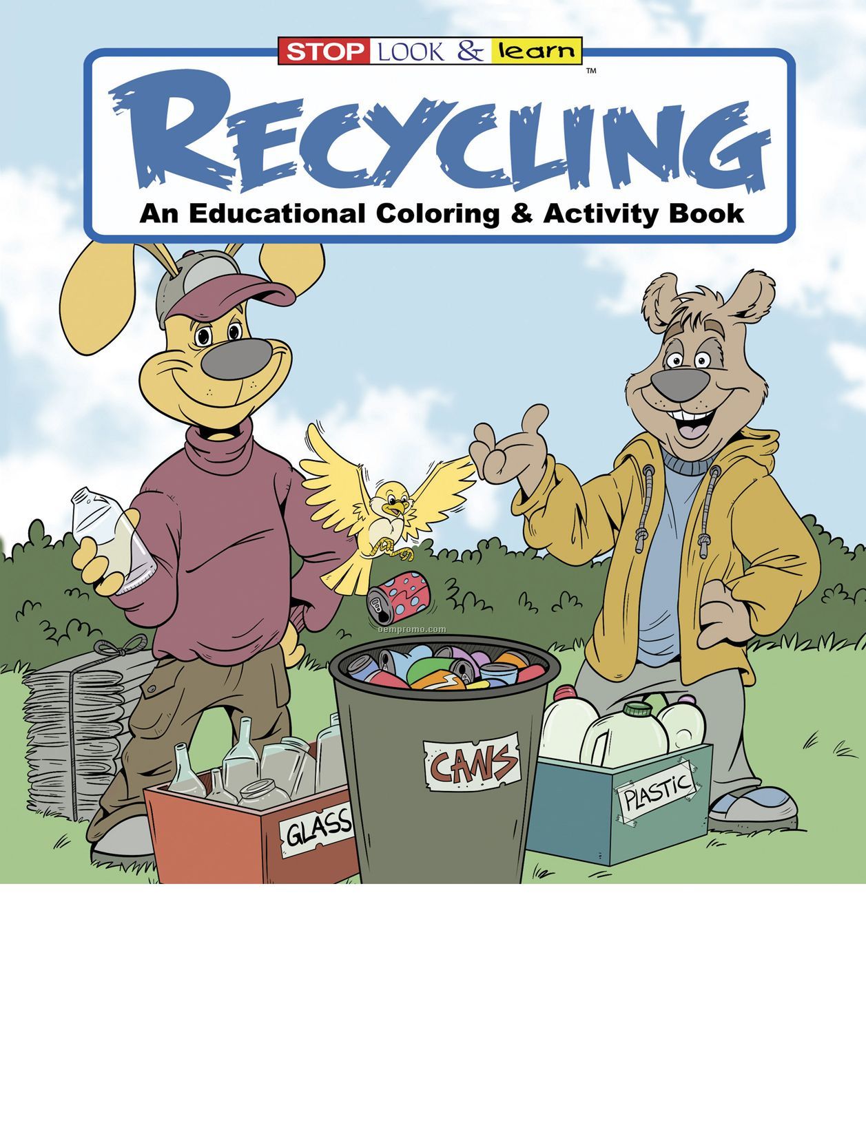 Recycling Coloring And Activity Book