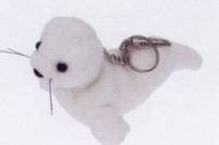 Seal Stuffed Animal / Keychain