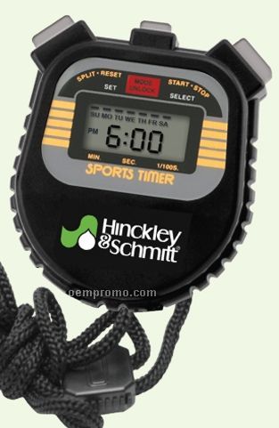 Sport Timer W/ Sure Grip Case And Alarm Clock