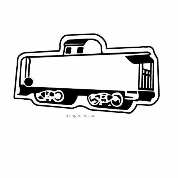 Stock Shape Collection Train Caboose Key Tag