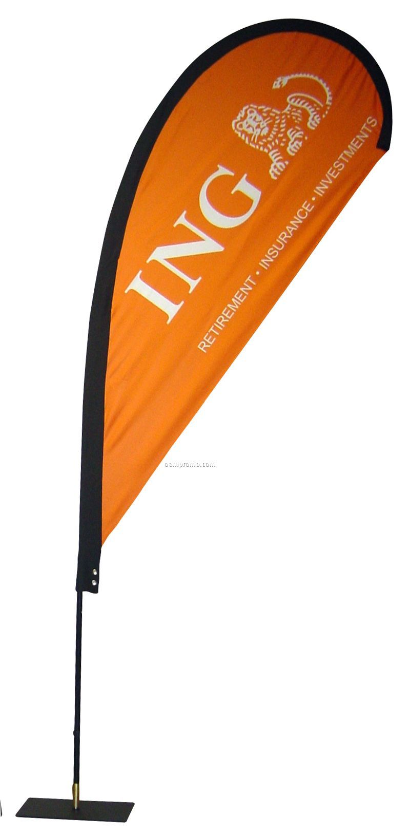6.5' Single Sided Teardrop Banner System (Full Color)