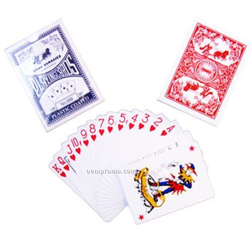 Custom Imprint Playing Poker Card.