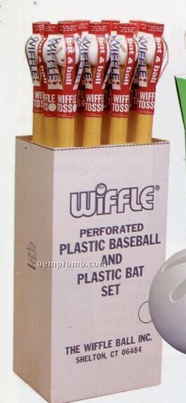Wiffle Plastic Bat & Ball Display Unit