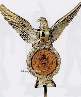 Flying Eagle Trophy Riser (Holds 2" Medallion Insert)