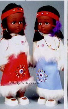 11 1/2" Indian Princess Doll