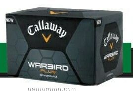 Callaway Warbird Plus Golf Ball With Ionomer Cover - 12 Pack