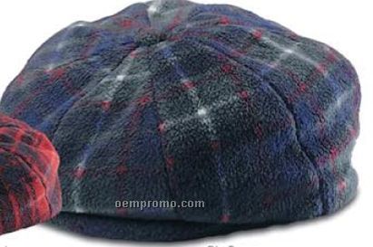 Fleece Winter Newsboy Hat