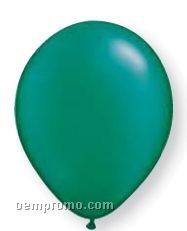 11" Emerald Latex Single Color Balloon