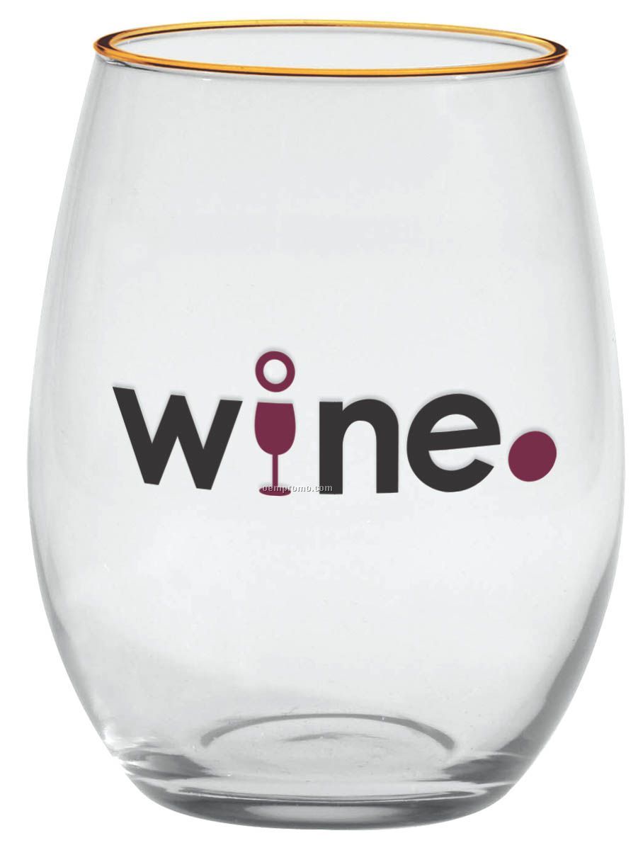 21 Oz. Stemless White Wine Glass