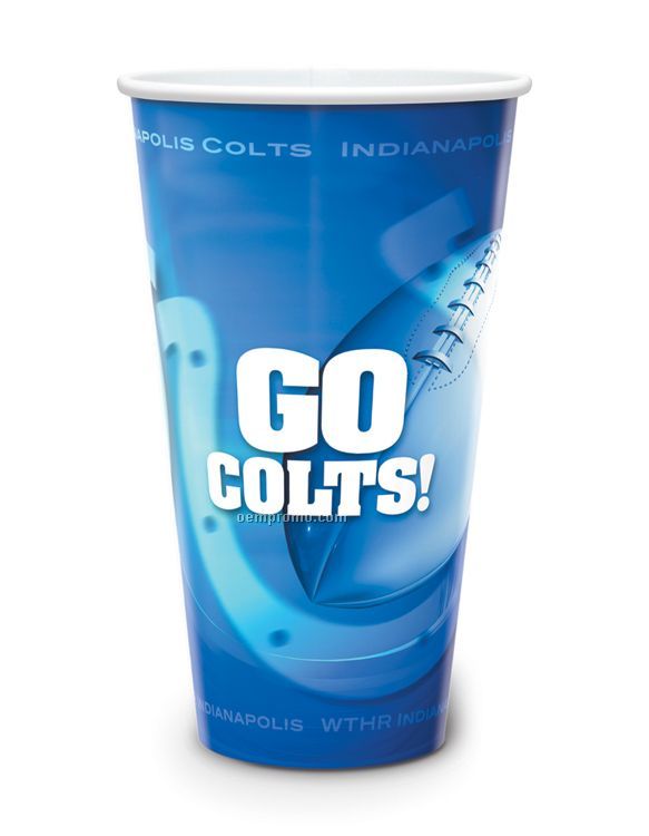 44 Oz. Heavy Duty Paper Cold Cup - Full Color
