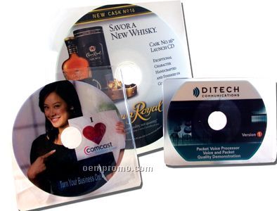 Rombiz 3" Mini Clear CD Sleeve