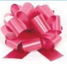 Rose Poly Pull String Bow (8")