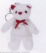White Bear Stuffed Animal / Keychain