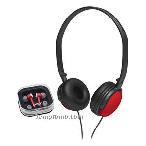Coby Jammerz Super Bass Hp W Swivel Earcups & Carry Case