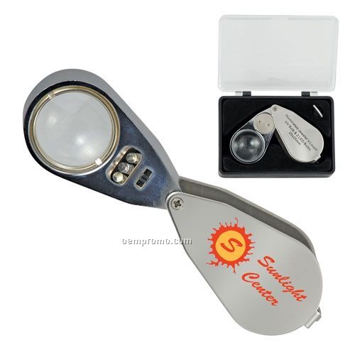 20x UV & LED Illuminated Loupe Magnifier