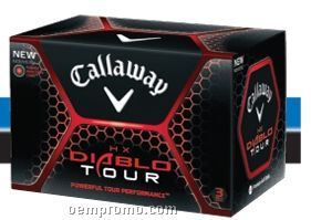 Callaway Hx Diablo Tour Golf Ball - 3-piece / Performance - 12 Pack