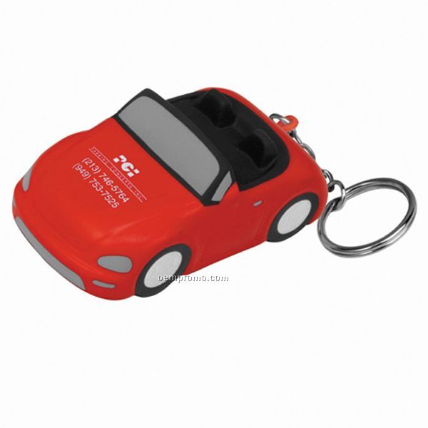 Convertible Car Key Chain Squeeze Toy
