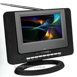 Haier 7" Portable Hdtv With Built In DVD Player