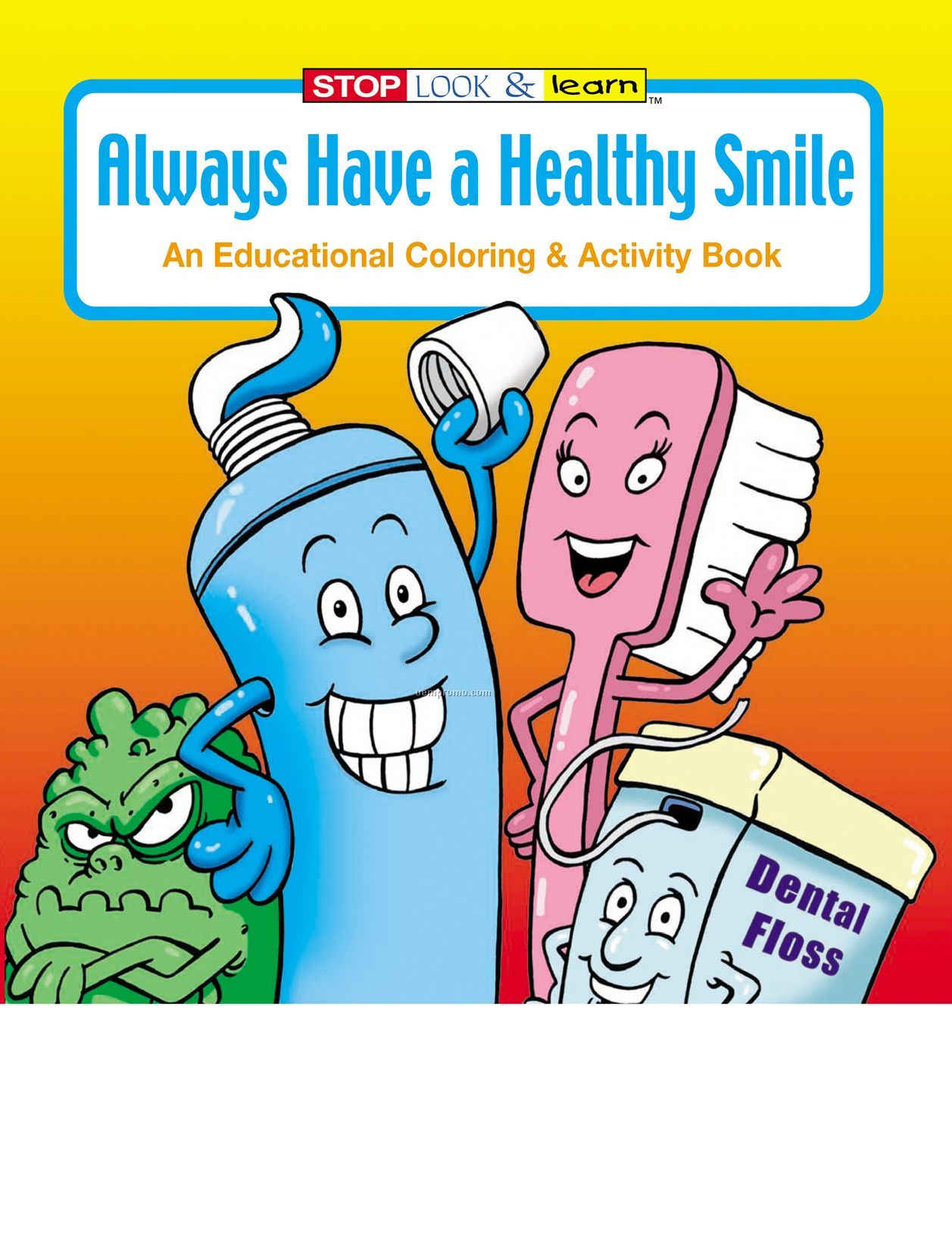 Always Have A Healthy Smile Coloring Book Fun Pack