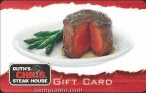 $25 Ruth's Chris Gift Card