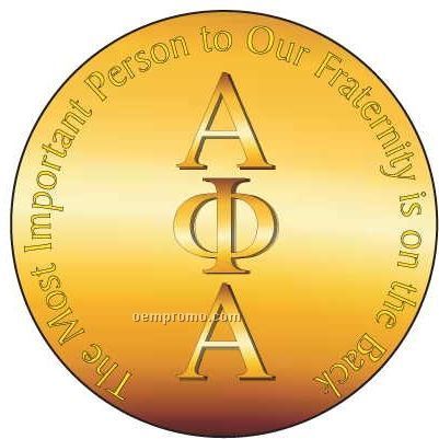 Alpha Phi Alpha Fraternity Letters Hand Mirror (2 1/2