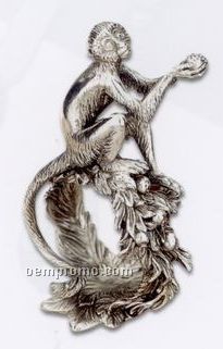 The 1824 Collection Silverplated Monkey Napkin Ring
