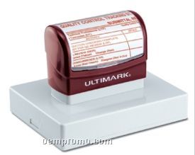 Ultimark Specialty Pre-inked Stamp (3 7/8