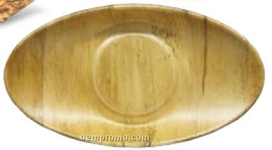 21.75" Oval Bamboo Bowl