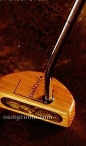 In 1 Hardwood Putter - The Hawkeye (Red Heart)