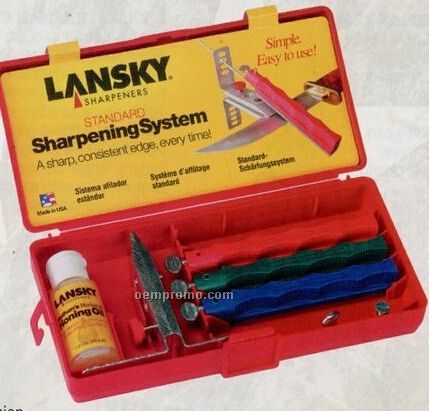Lansky Sharpening System Kit With Oil & Sharpener