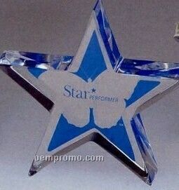 Star Lucite Classic Shape Embedment (7