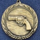 2.5" Stock Cast Medallion (Revolver)
